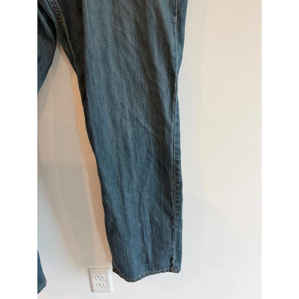 Levis 559 Relaxed Straight Jeans Mens 44x34 Blue Denim Medium Wash